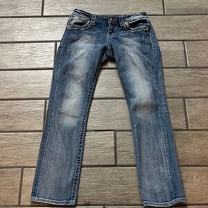 Miss Me Blue Straight Leg Jeans